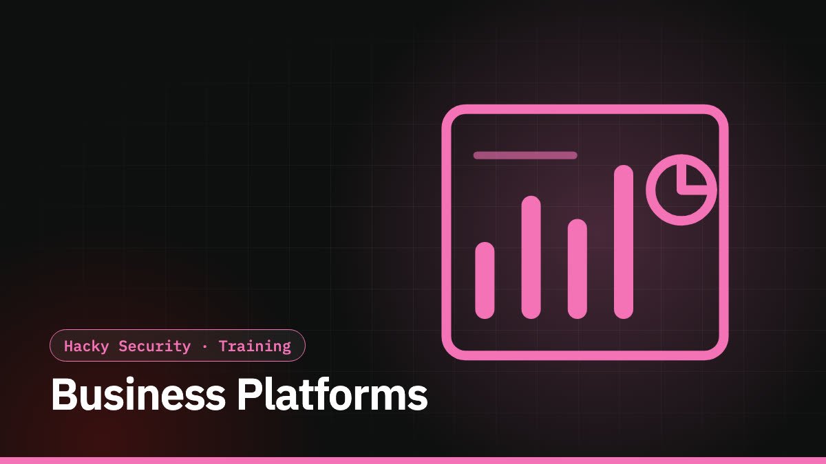 Business Platforms training
